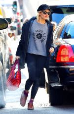 SIENNA MILLER Out and About in Midtown, New York