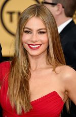 SOFIA VERGARA at 2015 Screen Actor Guild Awards in Los Angeles