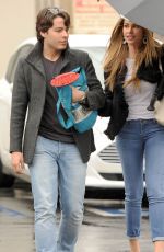 SOFIA VERGARA in Tight Jeans Out in Brentwood 1001