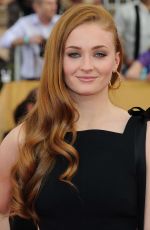 SOPHIE TURNER at 2015 Screen Actor Guild Awards in Los Angeles