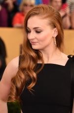 SOPHIE TURNER at 2015 Screen Actor Guild Awards in Los Angeles