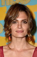 STANA KATIC at HBO Golden Globe Party in Beverly Hills