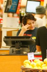 STEFANIE SCOTT Shopping at Ralphs Grocery Store in Studio City