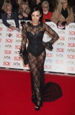STEPHANIE DAVIS at 2015 National Television Awards in London