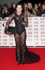 STEPHANIE DAVIS at 2015 National Television Awards in London