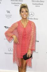 SYLVIE VA DER VAART at Marc Cain Fashion Show in Berlin