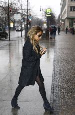 SYLVIE VAN DER VAART Out and About in Berlin