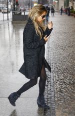 SYLVIE VAN DER VAART Out and About in Berlin