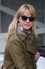 TAMZIN OUTHWAITE Arrives at ITV Studios in London
