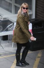 TAMZIN OUTHWAITE Arrives at ITV Studios in London