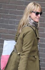 TAMZIN OUTHWAITE Arrives at ITV Studios in London