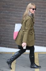 TAMZIN OUTHWAITE Arrives at ITV Studios in London