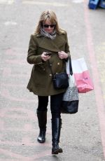 TAMZIN OUTHWAITE Arrives at ITV Studios in London