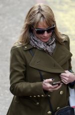 TAMZIN OUTHWAITE Arrives at ITV Studios in London
