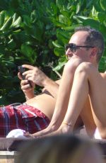 TARA REID in Bikini at a Pool in Hawaii