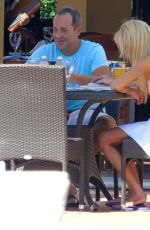 TARA REID in Bikini at a Pool in Hawaii
