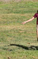 TAYLOR SWIFT and LORDE in Shorts Out Hiking in Los Angeles