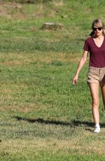 TAYLOR SWIFT and LORDE in Shorts Out Hiking in Los Angeles