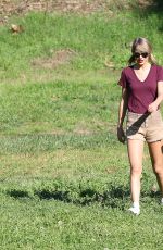 TAYLOR SWIFT and LORDE in Shorts Out Hiking in Los Angeles