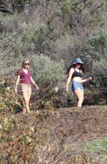 TAYLOR SWIFT and LORDE in Shorts Out Hiking in Los Angeles