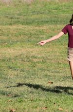 TAYLOR SWIFT and LORDE in Shorts Out Hiking in Los Angeles