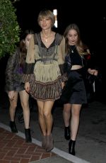 TAYLOR SWIFT Arrives at Sunset Marquis Hotel in West Hollywood