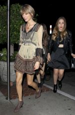 TAYLOR SWIFT Arrives at Sunset Marquis Hotel in West Hollywood