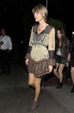 TAYLOR SWIFT Arrives at Sunset Marquis Hotel in West Hollywood