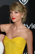 TAYLOR SWIFT at Instyle and Warner Bros Golden Globe Party in Beverly Hills