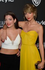 TAYLOR SWIFT at Instyle and Warner Bros Golden Globe Party in Beverly Hills