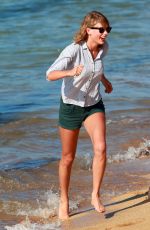 TAYLOR SWIFT in Bikini at a Boat in Maui