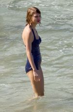 TAYLOR SWIFT in Swimsuit at a Beach in Maui 2101