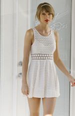 TAYLOR SWIFT in White Dress Out and About in Los Angeles