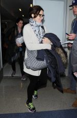 TINA FEY Arrives at LAX Airport in Los Angeles 1201
