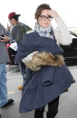 TINA FEY Arrives at LAX Airport in Los Angeles 1201