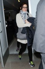 TINA FEY Arrives at LAX Airport in Los Angeles 1201