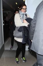 TINA FEY Arrives at LAX Airport in Los Angeles 1201