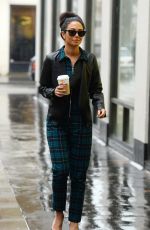 TULISA CONTOSTAVLOS Arrives at BBC Radio 1 in London 0601