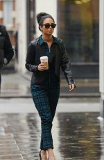 TULISA CONTOSTAVLOS Arrives at BBC Radio 1 in London 0601