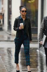 TULISA CONTOSTAVLOS Arrives at BBC Radio 1 in London 0601