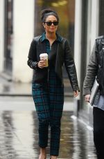 TULISA CONTOSTAVLOS Arrives at BBC Radio 1 in London 0601