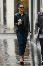 TULISA CONTOSTAVLOS Arrives at BBC Radio 1 in London 0601