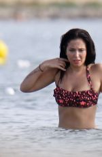 TULISA CONTOSTAVLOS in Bikini at a Beach in Ibizia 2701