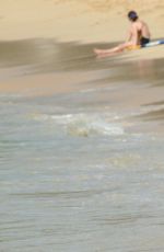 TULISA CONTOSTAVLOS in Bikini on the Beach in Barbados 3012