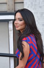 TULISA CONTOSTAVLOS Leaves ITV Studios in London