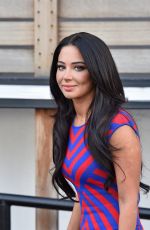 TULISA CONTOSTAVLOS Leaves ITV Studios in London