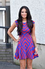 TULISA CONTOSTAVLOS Leaves ITV Studios in London