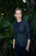 UMA THURMAN at The Slap Press Conference Portraits by Herve Tropea