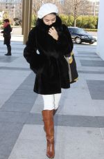 VANESSA HUDGENS Arrives at Kennedy Center in Washington