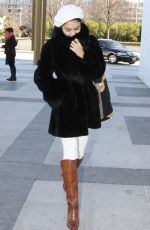 VANESSA HUDGENS Arrives at Kennedy Center in Washington